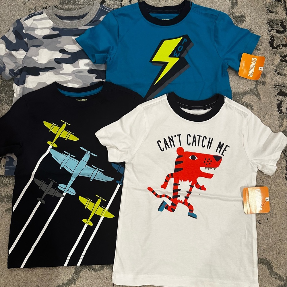 Combo Four (4) Gymboree T-Shirts, Size 2T
